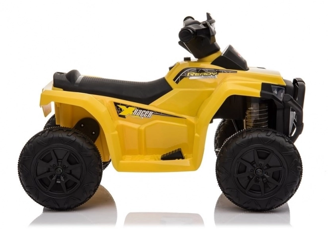 Quad elettrico per bambini giallo