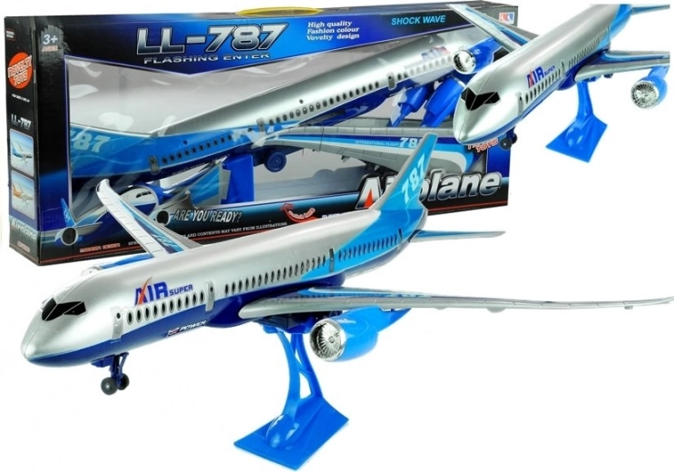 Supporto per motore aeroplano blu navy 69 cm