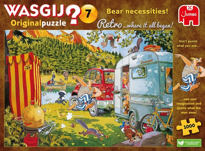 Puzzle Wasgij 7: Necessità Orsacchiotte 1000 Pezzi