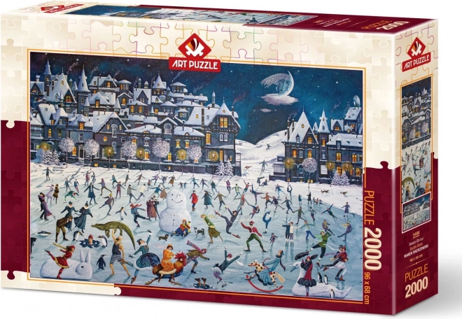 Puzzle Danza sul ghiaccio 2000 pezzi