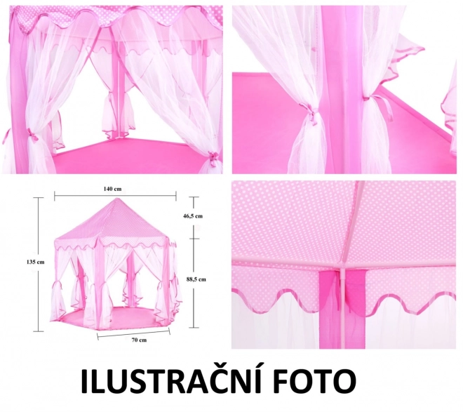 Tenda da gioco per bambini Palazzo della Principessa blu