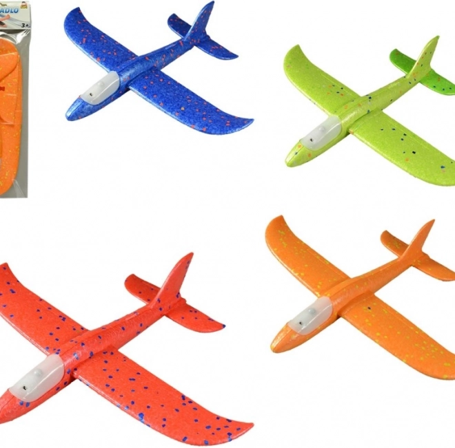Aereo a lancio manuale con luce LED
