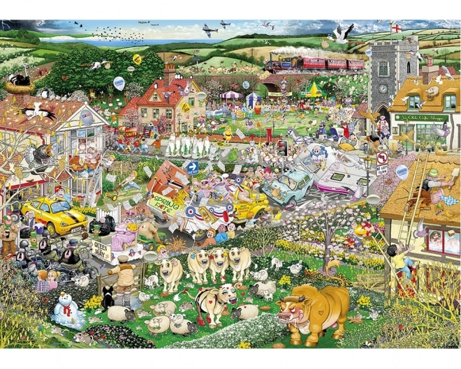 Puzzle Amo La Primavera 1000 Pezzi