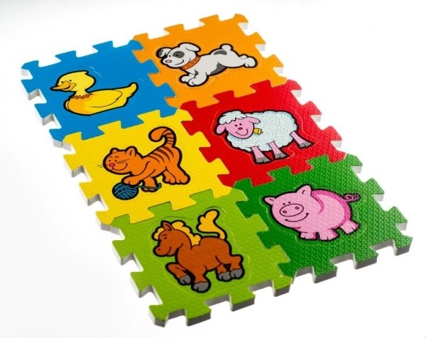 Primo Puzzle Di Schiuma Animali