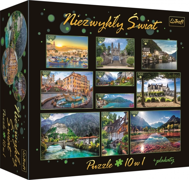 Puzzle mondo straordinario 10 in 1