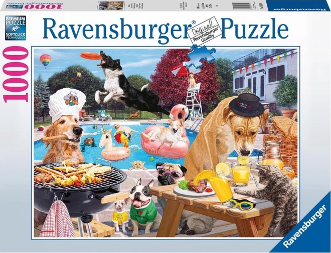 Puzzle Ravensburger estate canina 1000 pezzi