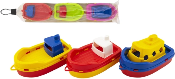 Barchette di plastica per l’acqua 3 pz, 14 cm
