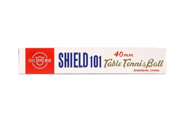 Palline da Ping Pong Shield bianche 6 pezzi