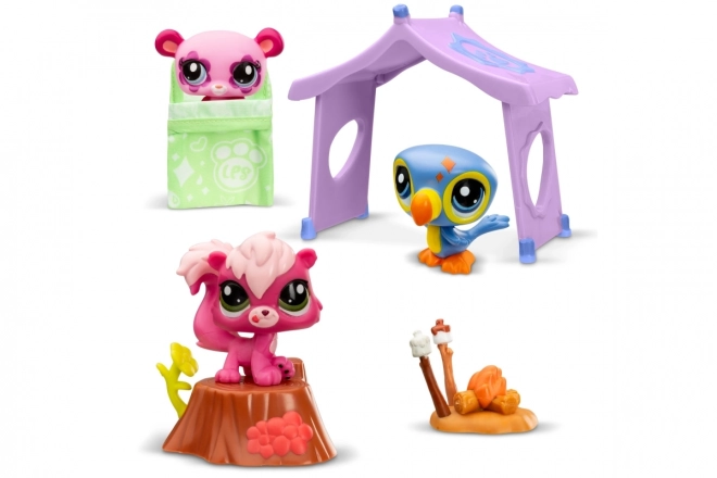 Littlest Pet Shop Set di Figurine In Campeggio