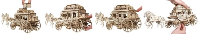 Diligenza Mecano 3D di UGEARS