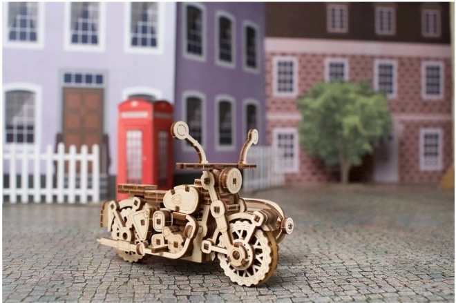Puzzle Meccanico in Legno 3D UGEARS Harley Potter Moto Volante di Hagrid