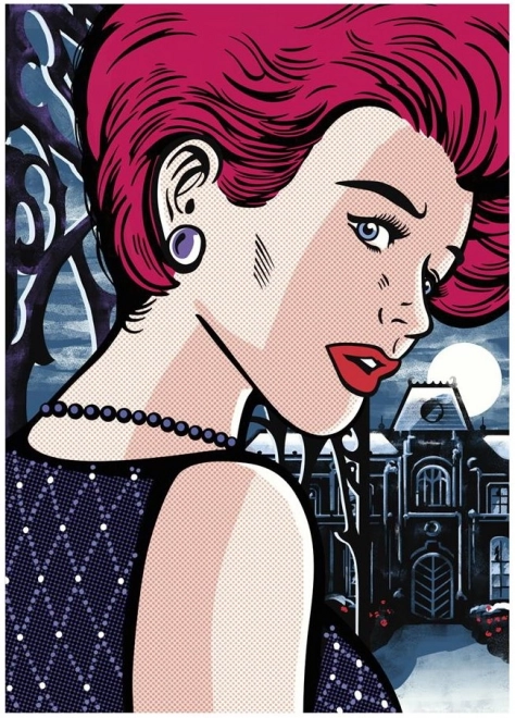 Puzzle Pop Art: Donna Misteriosa 1000 Pezzi