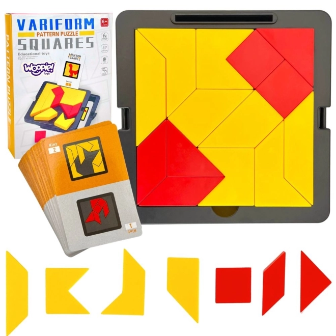 Woopie tangram gioco logico da tasca per allenamento mentale