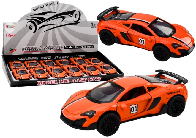 Auto sportivo arancione frizione 1:32