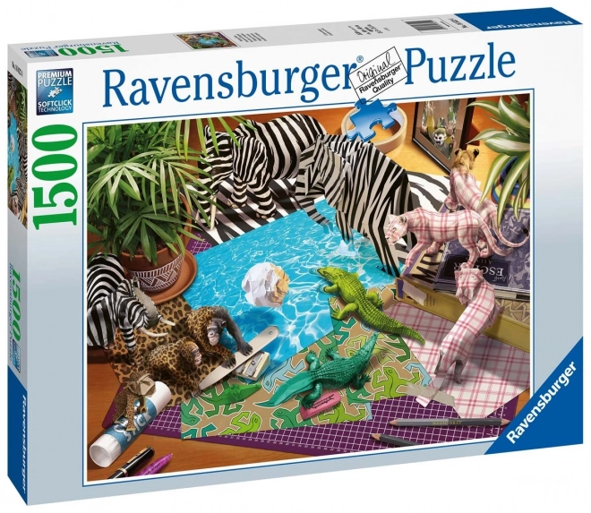 Ravensburger puzzle avventura origami 1500 pezzi