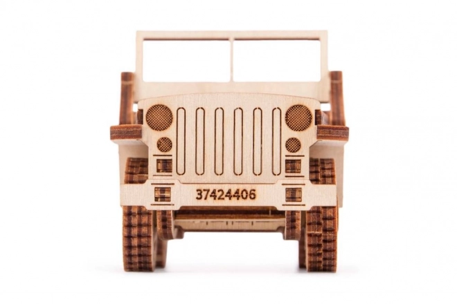 Puzzle 3D in legno Jeep