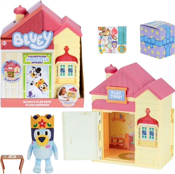 Casa delle sorprese con peluche Bluey