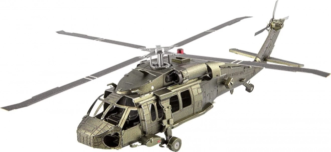 Puzzle 3D Metal Earth elicottero Black Hawk