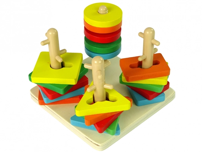 Giocattolo Educativo in Legno: Puzzle e Sorter