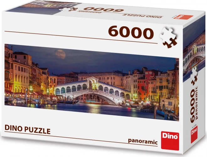 Puzzle panoramico Ponte di Rialto 6000 pezzi