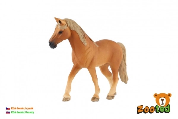 Cavallo Domestico Sauro in Plastica 13cm