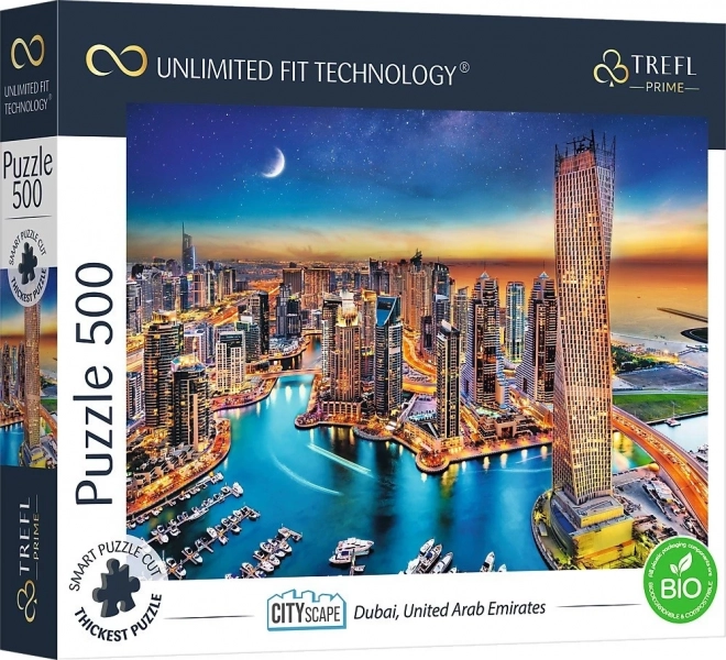 Puzzle Trefl Skyline di Dubai 500 Pezzi