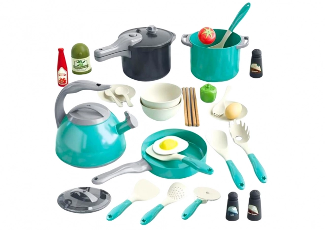 Set Piccolo Chef Pentole e Accessori Giocattolo