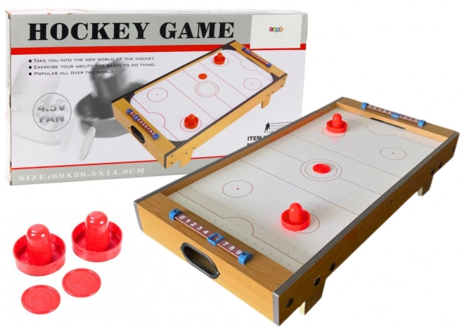 Gioco da tavolo Air Hockey in legno