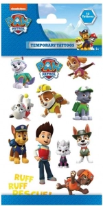 Tatuaggi temporanei Paw Patrol – 12 pz