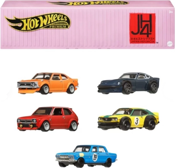 Set di 5 veicoli metallici Premium Car Giappone