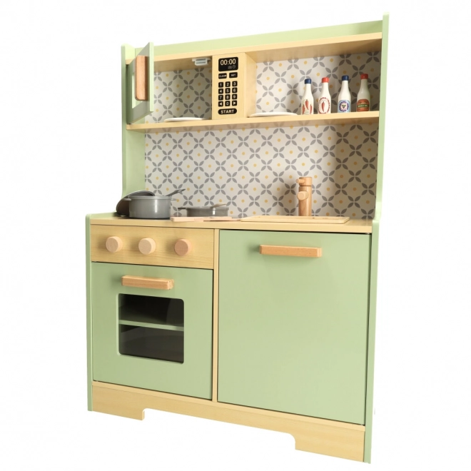 Cucina In Legno Menta Per Bambini