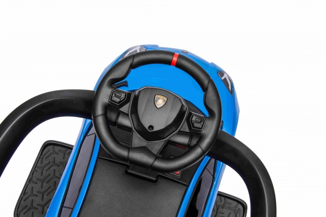 Camminatore spingente Lamborghini Aventador SV blu