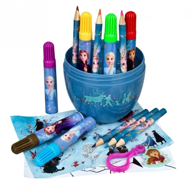 Uovo con kit artistico Frozen