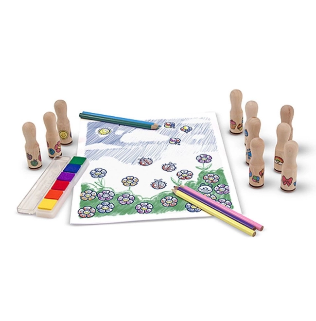 Set timbri deluxe Melissa and Doug