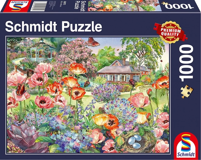 Puzzle Giardino Fiorito 1000 Pezzi