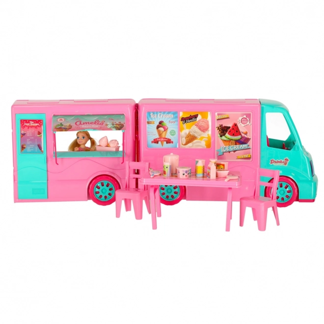 Camper Food Truck per Bambole - Set Gioco