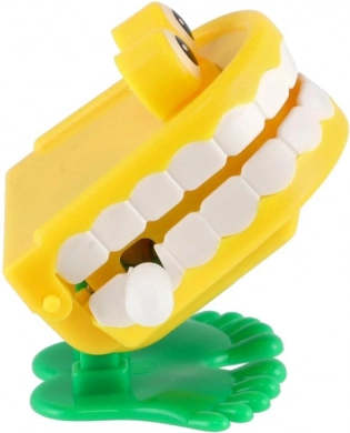 Denti saltellanti carichi a molla 5 cm, vari colori