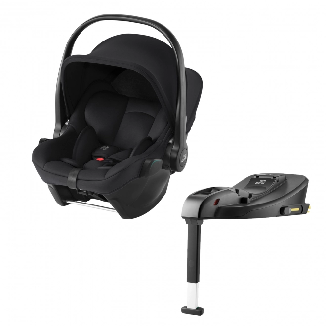 Autosedile per bambini Britax Römer Baby-Safe Core e Base Space Black