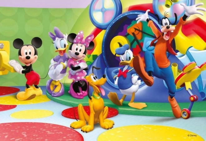 Puzzle Mickey Mouse e Amici 2x12 Pezzi