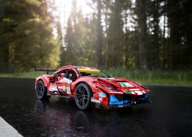 Automobile da corsa Ferrari 488 GTE LEGO Technic