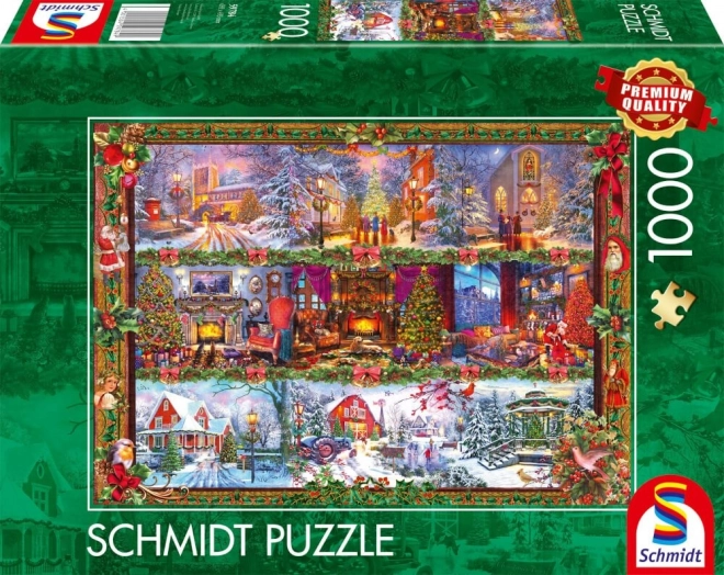 Puzzle auguri di natale 1000 pezzi