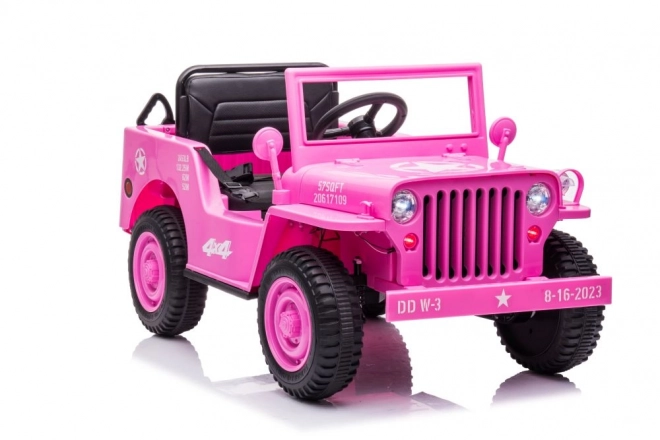 Auto a batteria 4x4 rosa