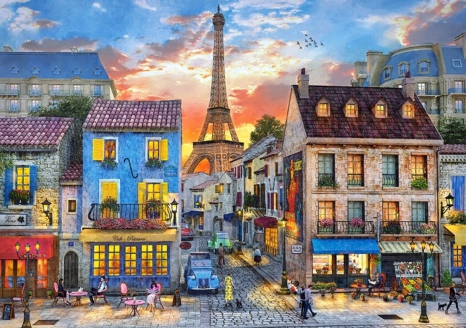 Puzzle Strade di Parigi 500 pezzi