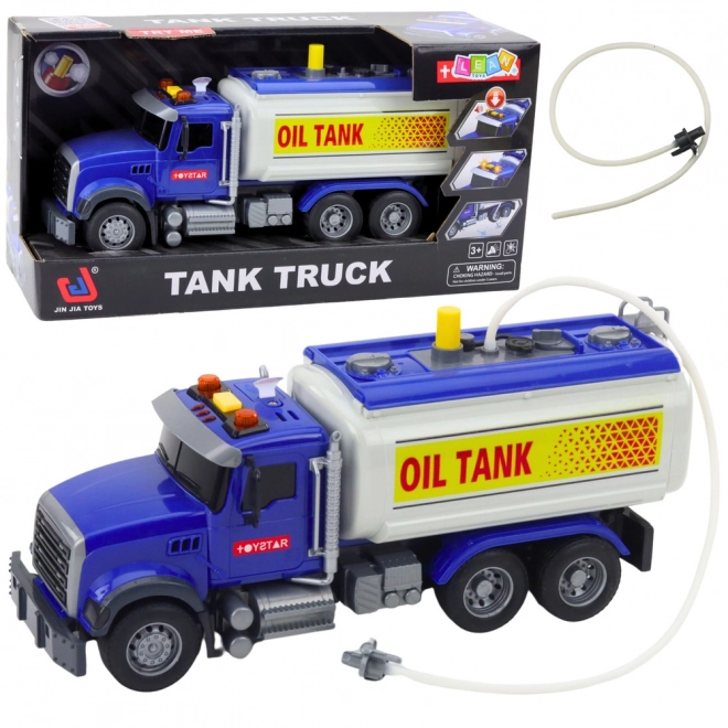 Camion cisterna con acqua ed effetti luminosi e sonori