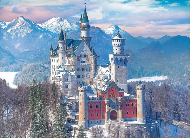 Puzzle Castello di Neuschwanstein 1000 Pezzi