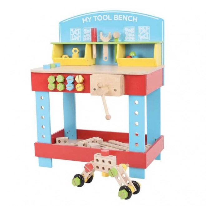 Banco da lavoro in legno Bigjigs Toys