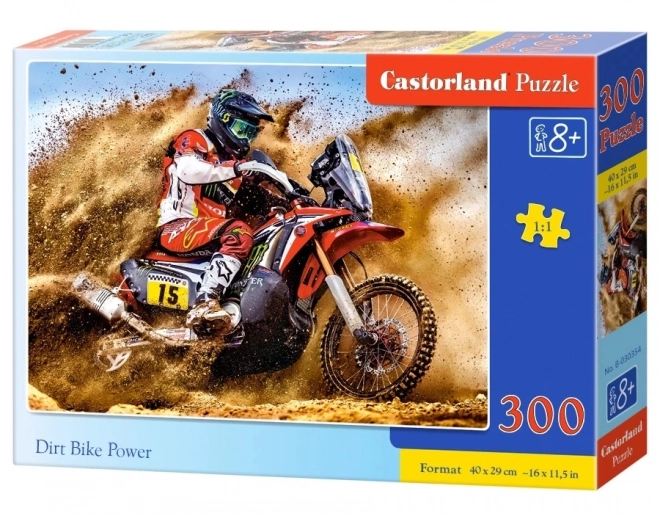 Puzzle Motociclista 300 Pezzi per Bambini CASTORLAND