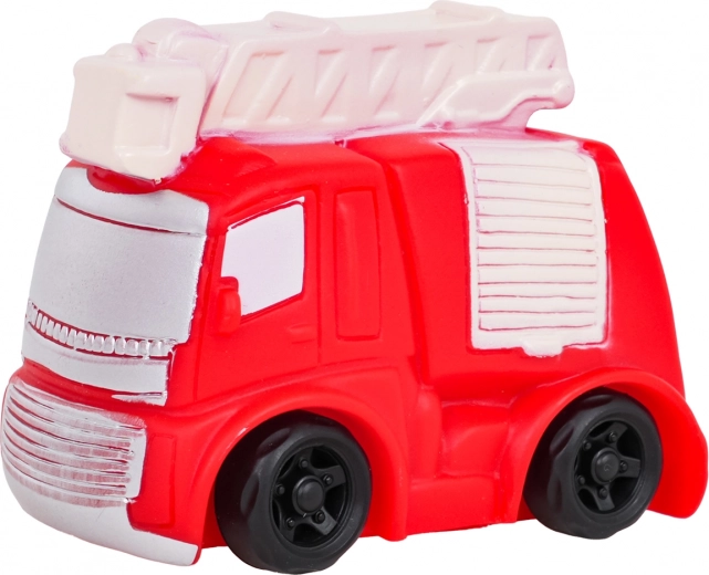 Macchinina dei pompieri in silicone morbido