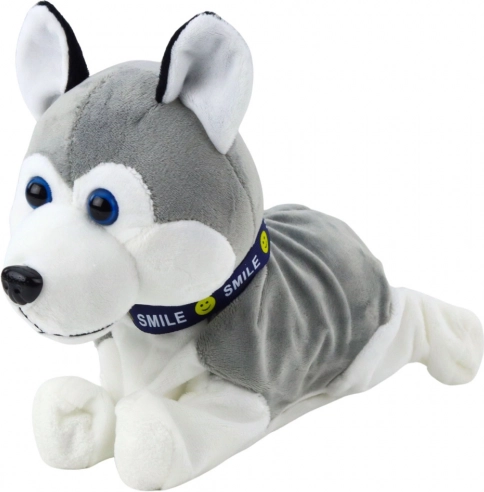 Cagnolino interattivo di peluche Husky