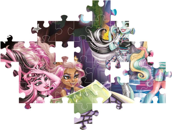 Colori vivaci e tema MONSTER HIGH amato